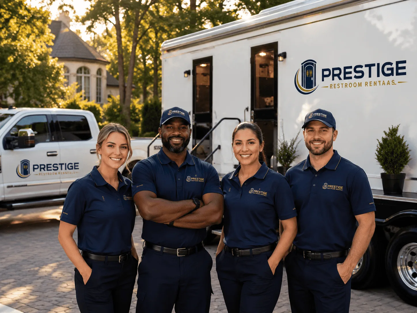 Trusted Luxury Portable Restrooms company in Melrose, NM